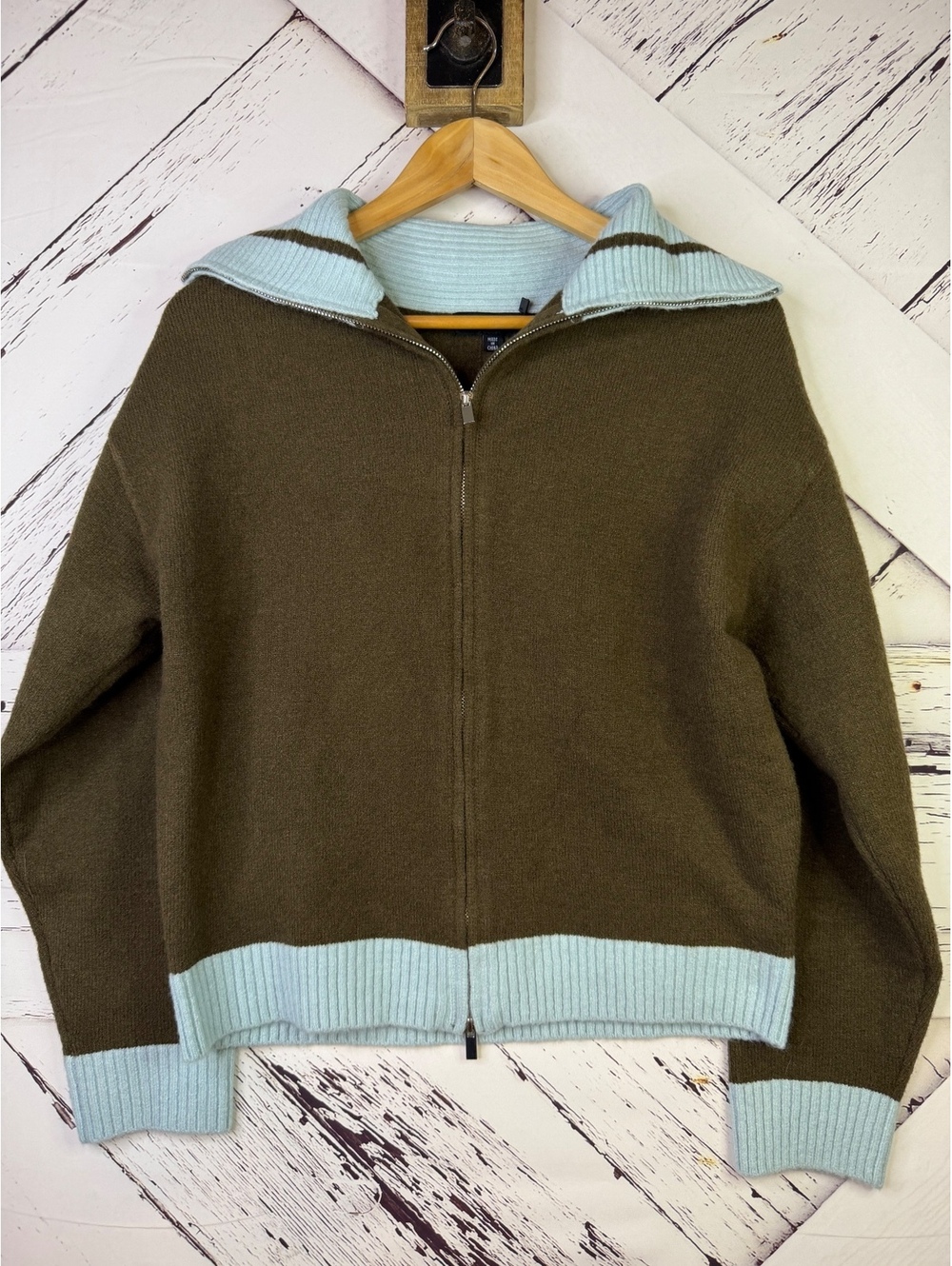 Motel Rocks Y2K Gorpcore Ayamu Zip Jumper Cardigan Sweater #44 NWT Women’s XS